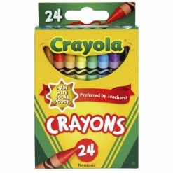 Promo ⭐ Crayola Crayons, Standard Size, Set Of 24 🤩