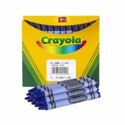 Best deal ❤️ Crayola Regular Single-Color Crayon Refill, Blue, Pack Of 12 ⭐