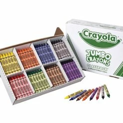 Coupon 🧨 Crayola Jumbo Crayon Classroom Pack, 8 Assorted Colors, Set Of 200 👏