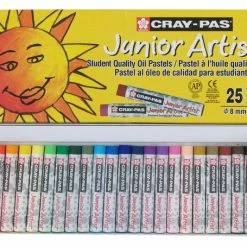 New ๐ Sakura Cray-Pas Junior Artist Oil Pastels, Assorted Colors, Set Of 25 ๐