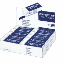 Wholesale 👍 Staedtler Mars Plastic Eraser, White, Pack Of 20 😍