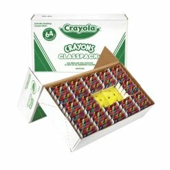 Brand new 😉 Crayola Crayons Classroom Pack With 2-Sharpener, 64 Assorted Colors, Set Of 832 🔥