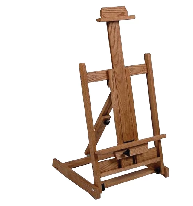 Best Sale ๐ American Easel Table Top Easel, 30 In L, 18 X 18 In Base, Northern Oak, Golden Oak โจ