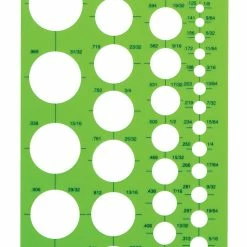 Best Pirce 🎁 Westcott Circles Template, 41 Circles 🔥