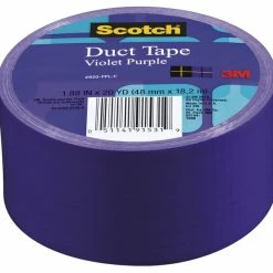 Cheap 🔔 Scotch Duct Tape, 1.88 Inches X 20 Yards, Violet Purple 🛒