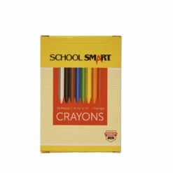 Budget 😍 School Smart Triangular Crayons, Set Of 16 ⌛