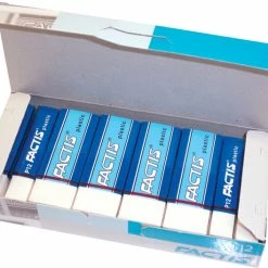 Best Pirce 💯 Factis Non-Abrasive Self-Cleaning Graphite Plastic Eraser, Large, White, Pack Of 12 🧨