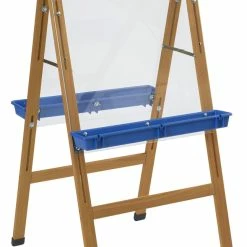 Outlet 🛒 Childcraft Outdoor Easel, 2 Blue Paint Trays, 24 X 26-5/8 X 44-1/2 Inches 🎁