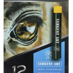 Best Pirce ๐ Sargent Art Non-Toxic Large Oil Pastel, 2-23/32 X7/16 In, Assorted Color, Set Of 12 โจ