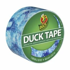 Best Pirce 💯 Duck Brand Duck Tape Printed Duct Tape, 1-7/8 Inches X 10 Yards, Starry Galaxy 🤩
