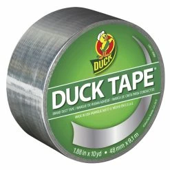 Cheap 👏 Duck Brand Color Duck Tape, 1-7/8 Inches X 10 Yards, Metallic Chrome ⭐