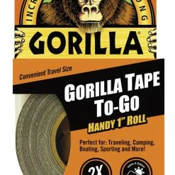 Best reviews of 🌟 Gorilla Glue Black Gorilla Tape-To-Go, 1 Inch X 30 Feet, Black 😉