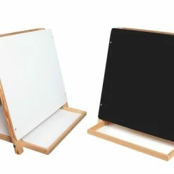 Promo 😉 Crestline Tabletop Easel, Black Chalk/White Dry Erase, 18 X 18 X 18-1/2 Inches ❤️