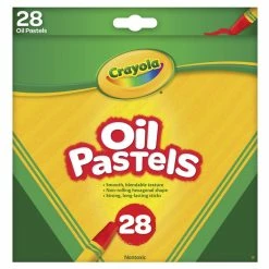 Best deal 🌟 Crayola Hexagonal Non-Toxic Jumbo Oil Pastel Sticks, Assorted Colors, Set Of 28 ✔️
