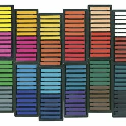 New 🎁 Sargent Art Square Chalk Pastel Classroom Pack, 2-14/25 X 2/5 In, Assorted Color, Set Of 144 👍