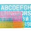 Best Pirce ✔️ Westcott Lettering Stencils, Assorted Sizes And Colors, Set Of 4 ⌛